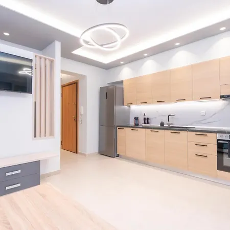 Sithoniars Luxury Ground Floor Apartment With Private Garden Neos Marmaras Buitenkant foto
