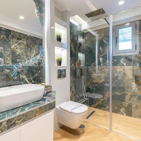 Sithoniars Luxury Ground Floor Apartment With Private Garden Neos Marmaras Buitenkant foto