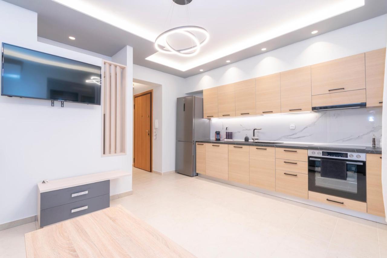 Sithoniars Luxury Ground Floor With Private Garden Appartement *