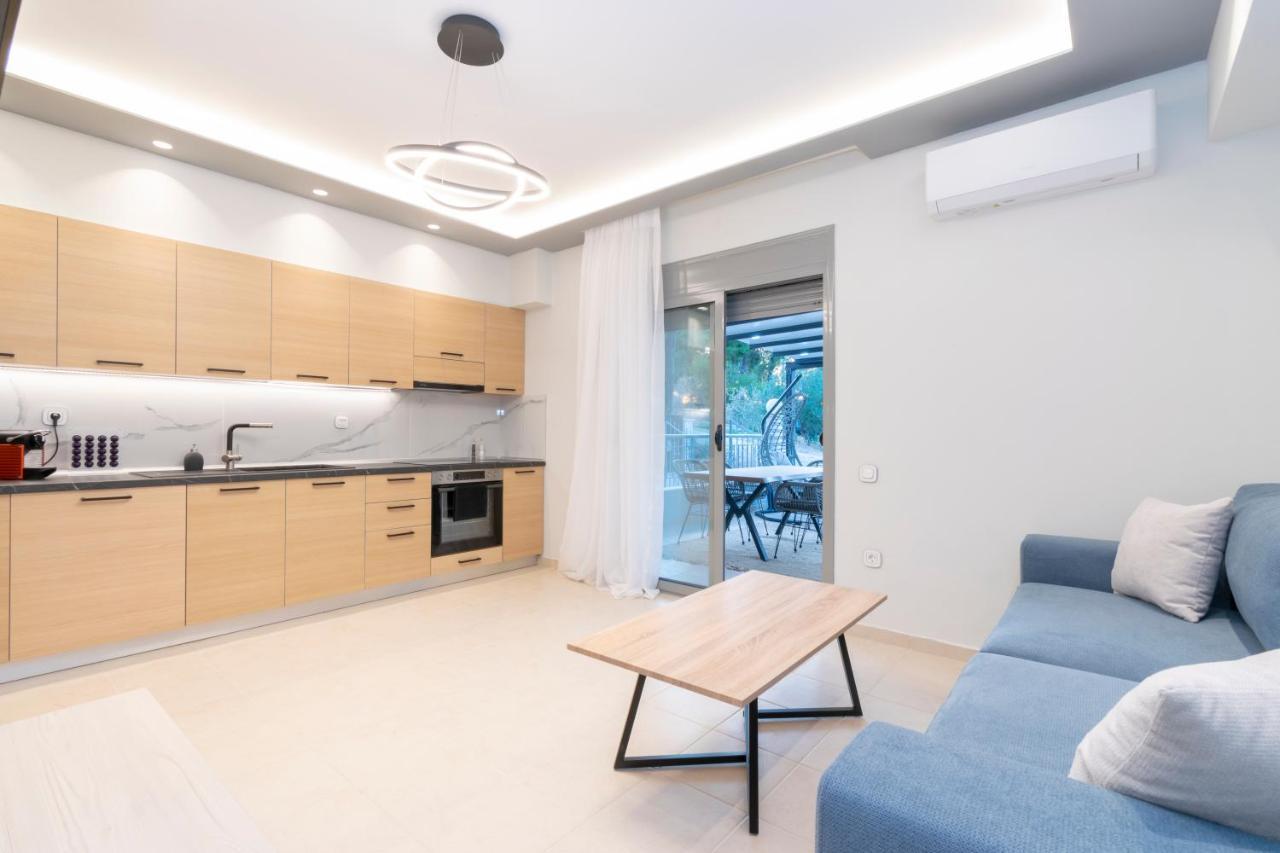 Sithoniars Luxury Ground Floor With Private Garden Appartement *